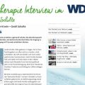 Interview: Atmen will gelernt sein Gerdi Schulte